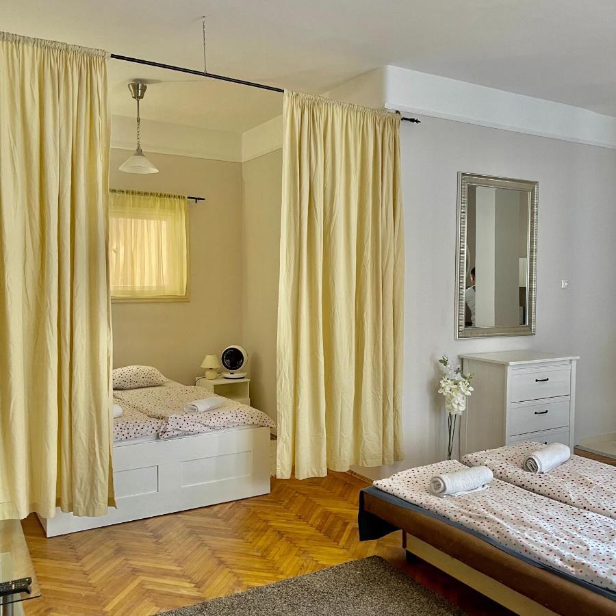 Elizabeth Bridge With Gellert-Hill View Apartment Budapest Luaran gambar